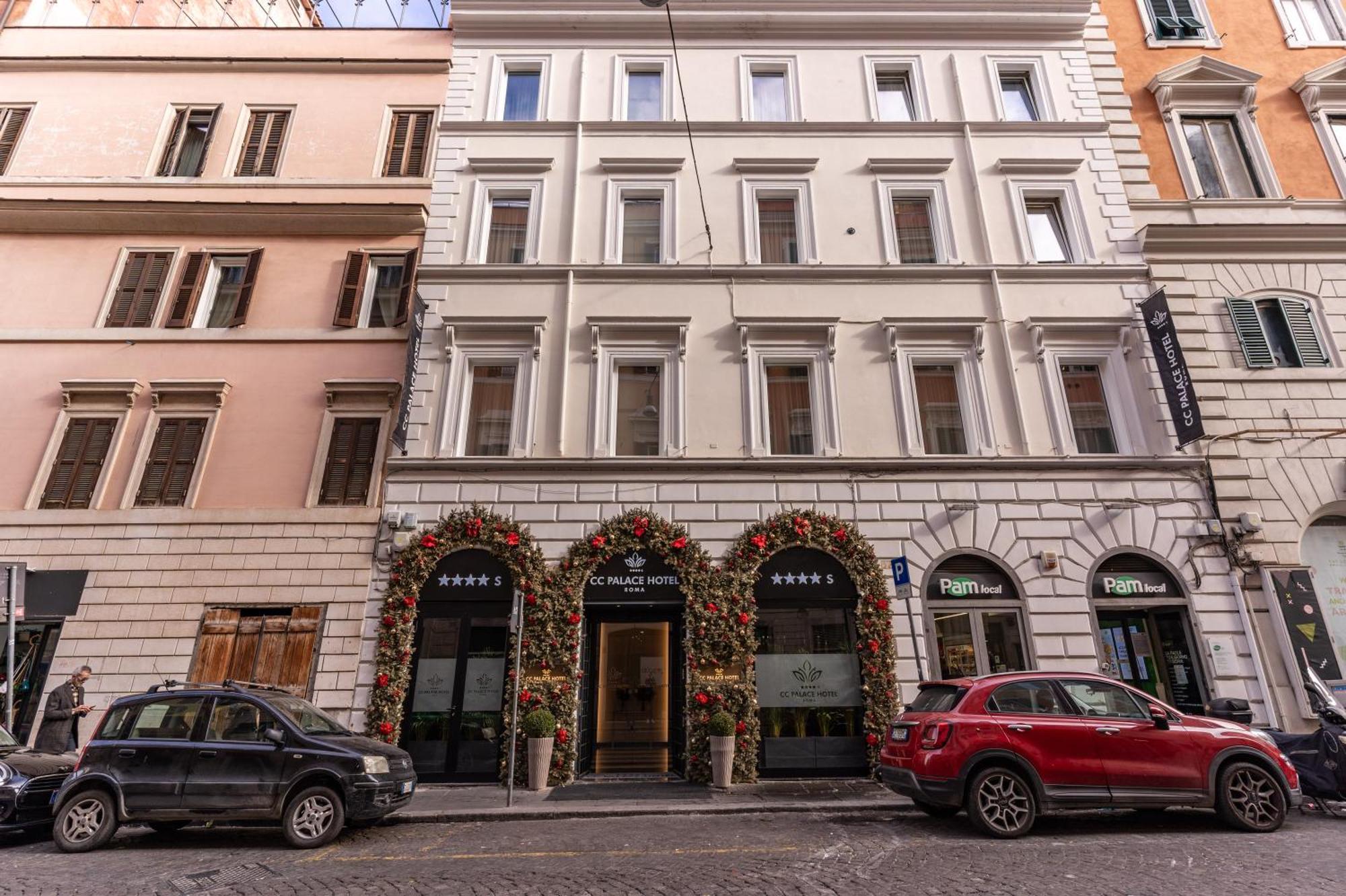 Cc Palace Hotel Rome Bagian luar foto