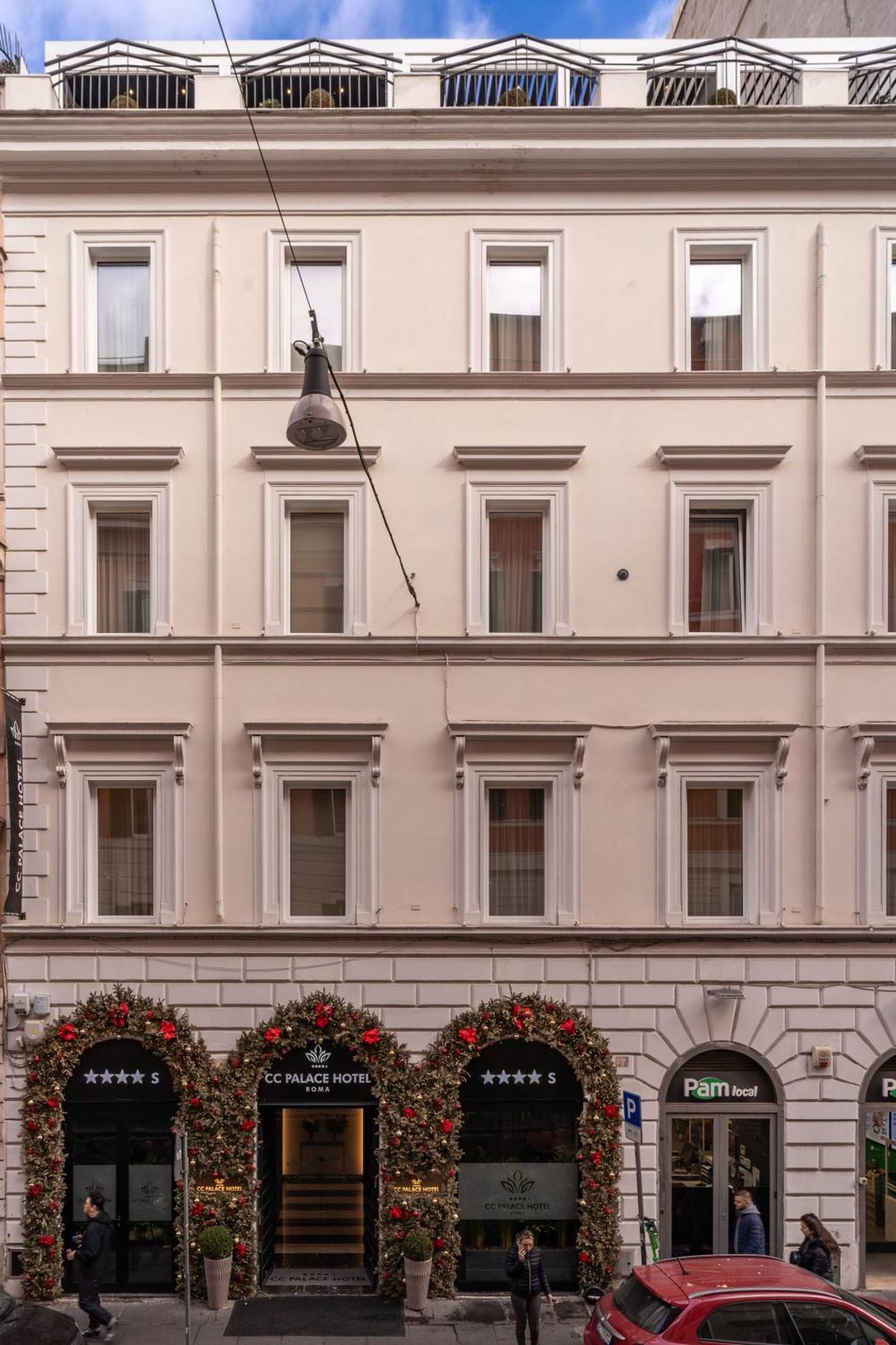 Cc Palace Hotel Rome Bagian luar foto